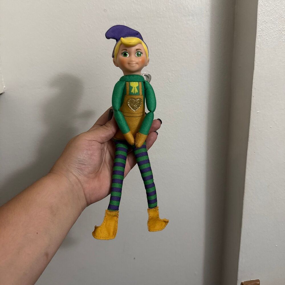 ELF ON THE SHELF ELF MATES TOY MAKER Doll Figure Green Gold Christmas Doll